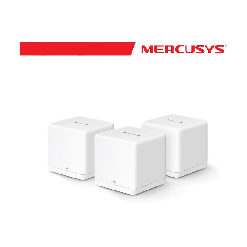 Sistema Mesh Wi-Fi 6 AX1500 3 Pack Mercusys