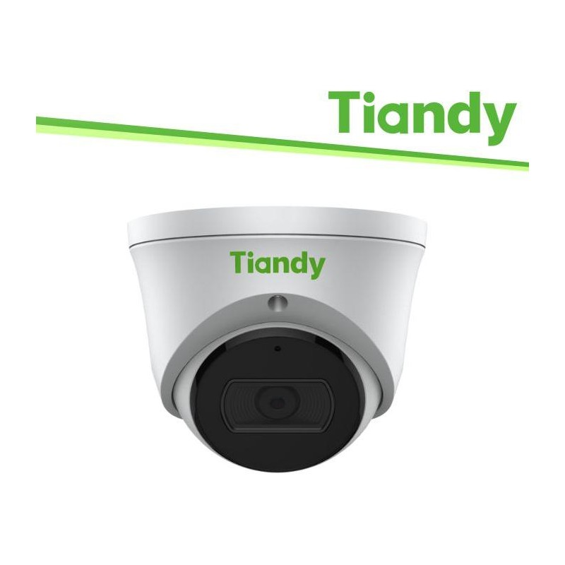 Tiandy Telecamera Turret Super Lite 4MP 2.8mm, PoE, Whitelight, IP67 - TC-C34XN