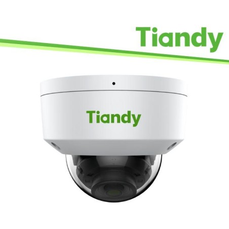 Tiandy Telecamera Dome Super Lite 4MP 2.8-12mm, PoE, Whitelight, IP66 - TC-C34KN