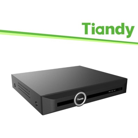 Tiandy NVR 10 Canali 80/80Mbps, registr. fino a 8MP 4K, 1HDD - TC-R3110