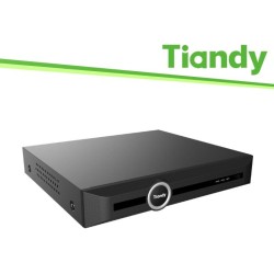 Tiandy NVR 20 Canali 80/80Mbps, registr. fino a 8MP 4K, 1HDD - TC-R3120