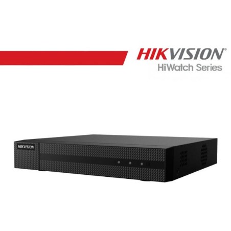 Hikvision-HiWatch NVR 4 canali 4K, 40/80Mbps - HWN-4104MH(AI)