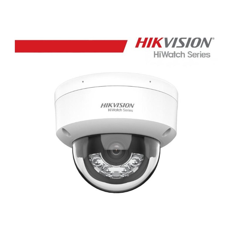 Hikvision Videocamera Dome IP 2MP 4.0mm SmartLight - HWI-D120HA-LU(4mm)