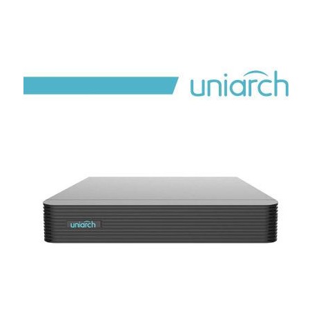 NVR Uniarch 8 Canali 8 Megapixel, 8 Porte Poe, SerieE2