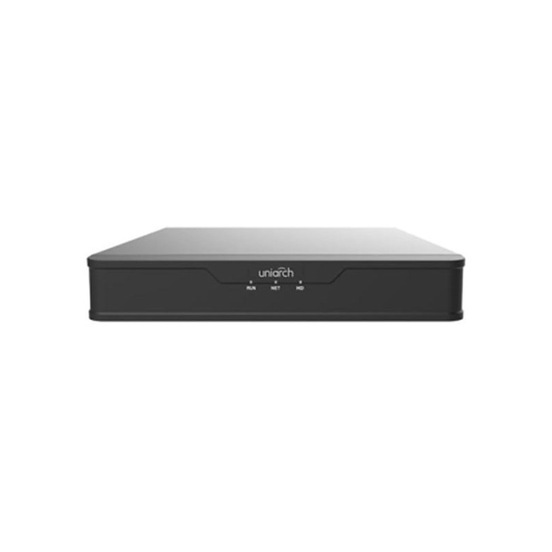 NVR Uniarch 8 Canali 8 Megapixel, 8 Porte PoE, 2 Slot SATA