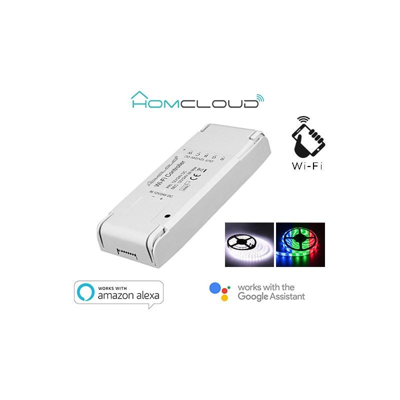 Controller Strisce LED Wi-Fi 12-24V RGB + white