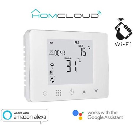 Cronotermostato digitale Homcloud Wi-fi