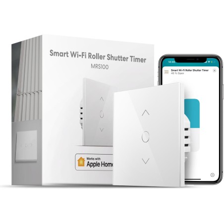 Meross Pulsante Smart Wi-Fi a muro per tapparelle - 220V - Apple HomeKit