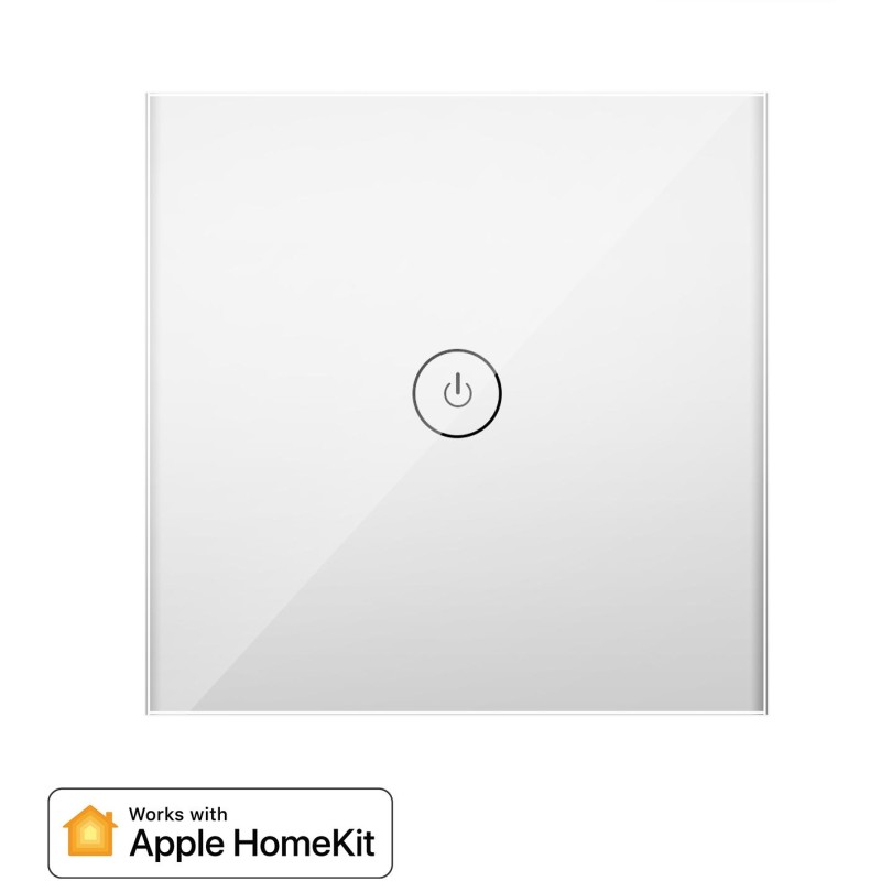 Meross Interruttore a parete Wi-Fi Smart - 220V / 1 WAY - TOUCH - Apple HomeKit