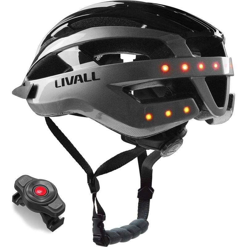 Casco mountain bike Smart Livall MT1 NEO Nero - Taglia M