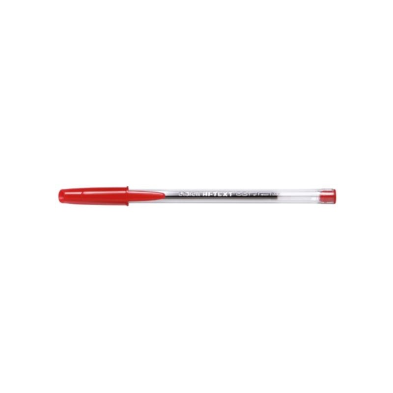 HI-TEXT 661 penna sfera punta media 1 mm Colore ROSSO 50 pz