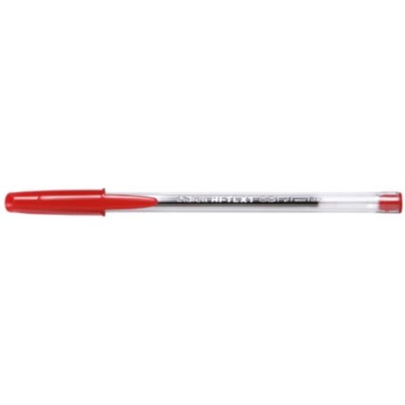 HI-TEXT 661 penna sfera punta media 1 mm Colore ROSSO 50 pz